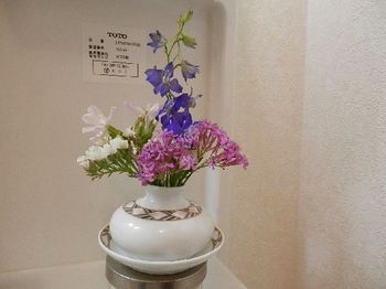 食卓の花.JPG
